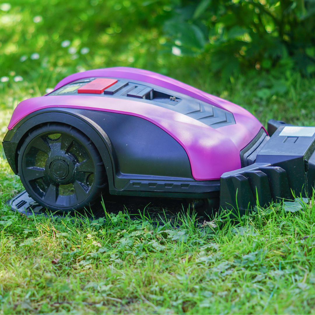 Chroma Purple Robot Lawnmower