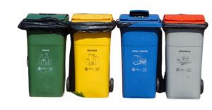 Chroma Color Waste Cans Colorful